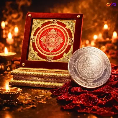 Lalitha Kanak Chakra + Akshay Kuber Vajra