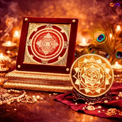 Lalitha Kanak Chakra + Rajlakshmi Swarn Yantra